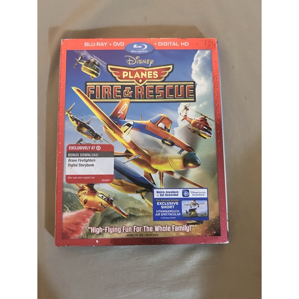 Planes Fire & Rescue Blu-Ray
